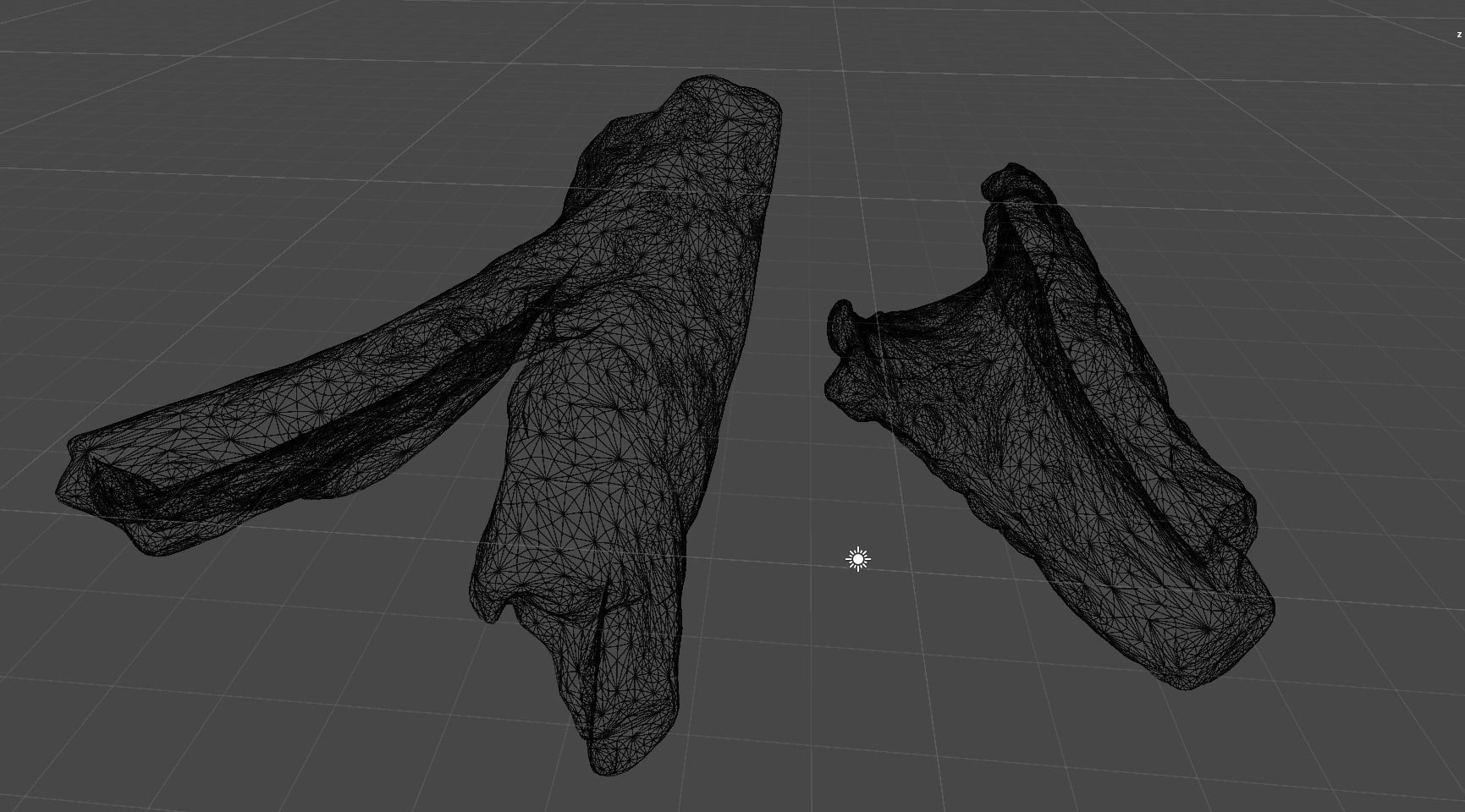 3DSCAN-Traditional Chinese Medicine-Cortex Pseudolaricis Low-poly 3D model_4