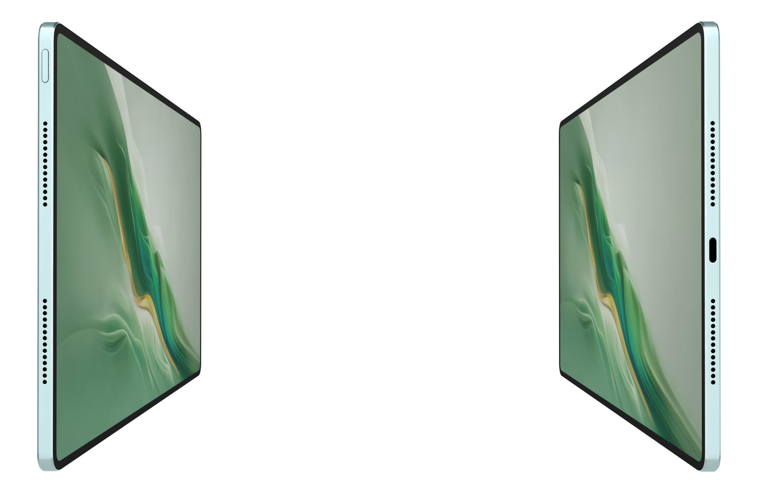 Honor MagicPad 2 12 3 Sky Blue 3D model_3