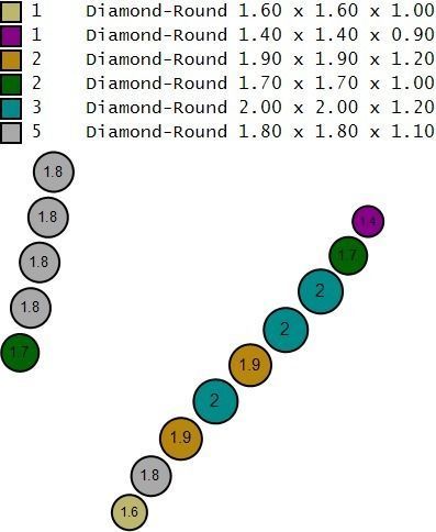 Alphabets Heart diamond Pendant 3d Printable Model 3D print model_4