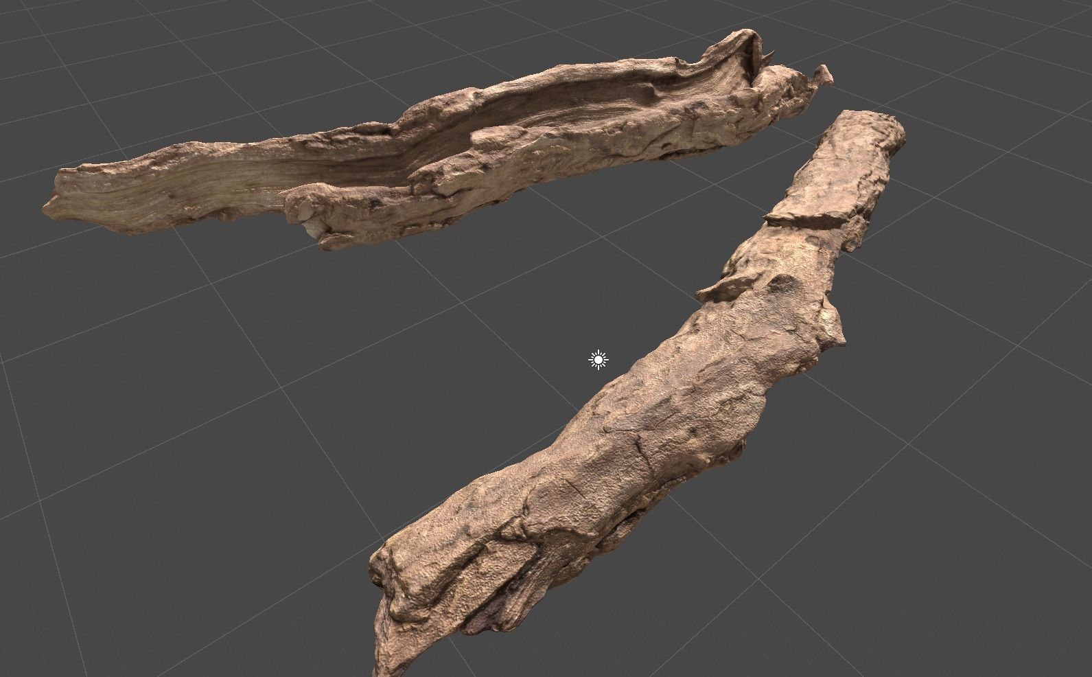 3DSCAN-Traditional Chinese Medicine-Cortex Lycii Low-poly 3D model_3