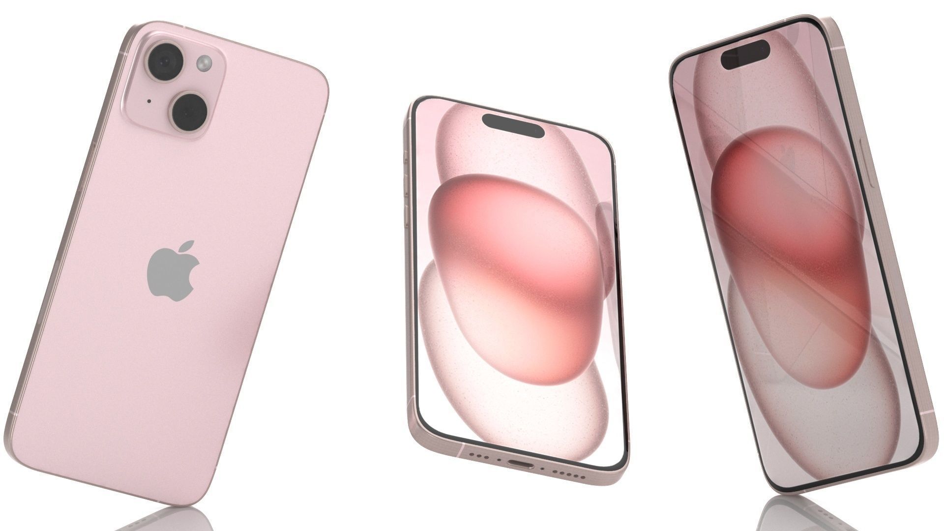 Apple iPhone 15 Plus All colors 3D model_34