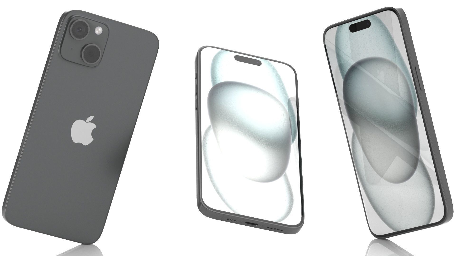 Apple iPhone 15 Plus All colors 3D model_6