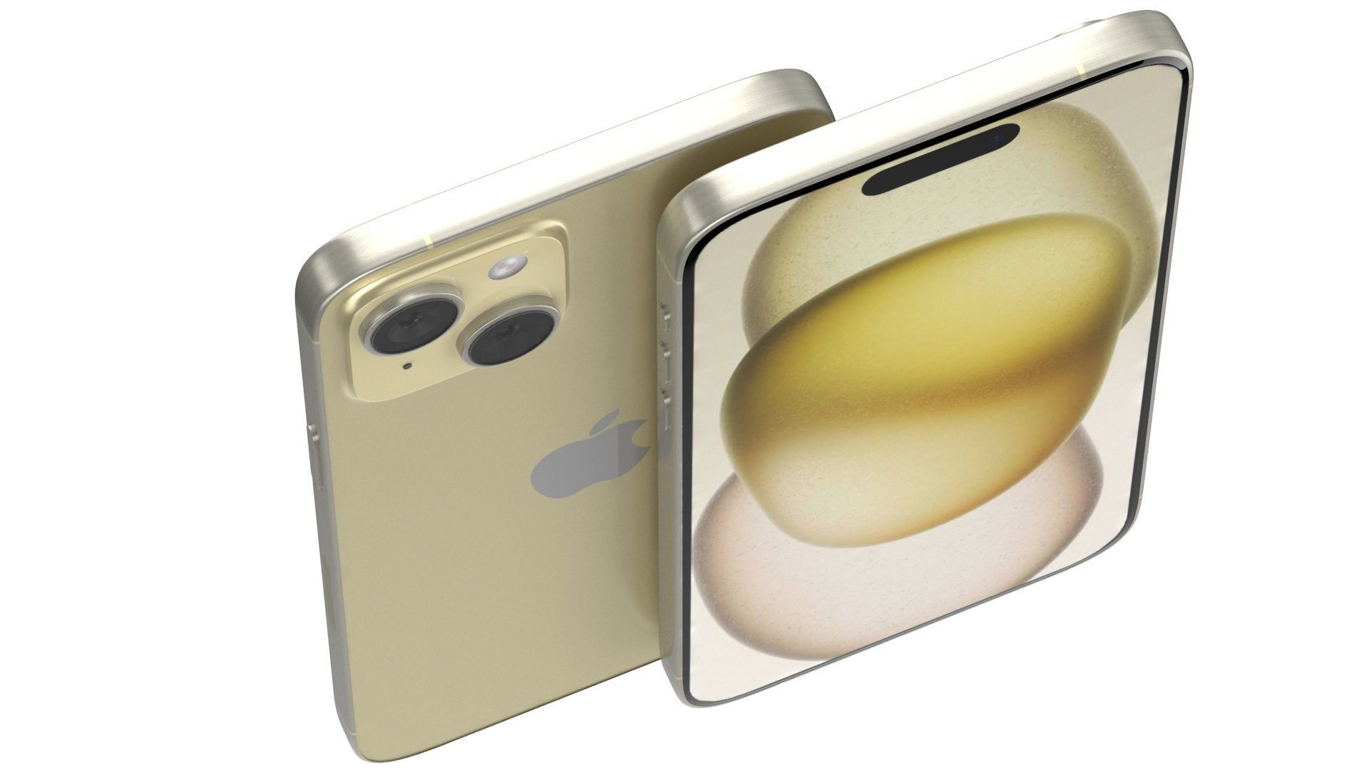 Apple iPhone 15 Plus All colors 3D model_25