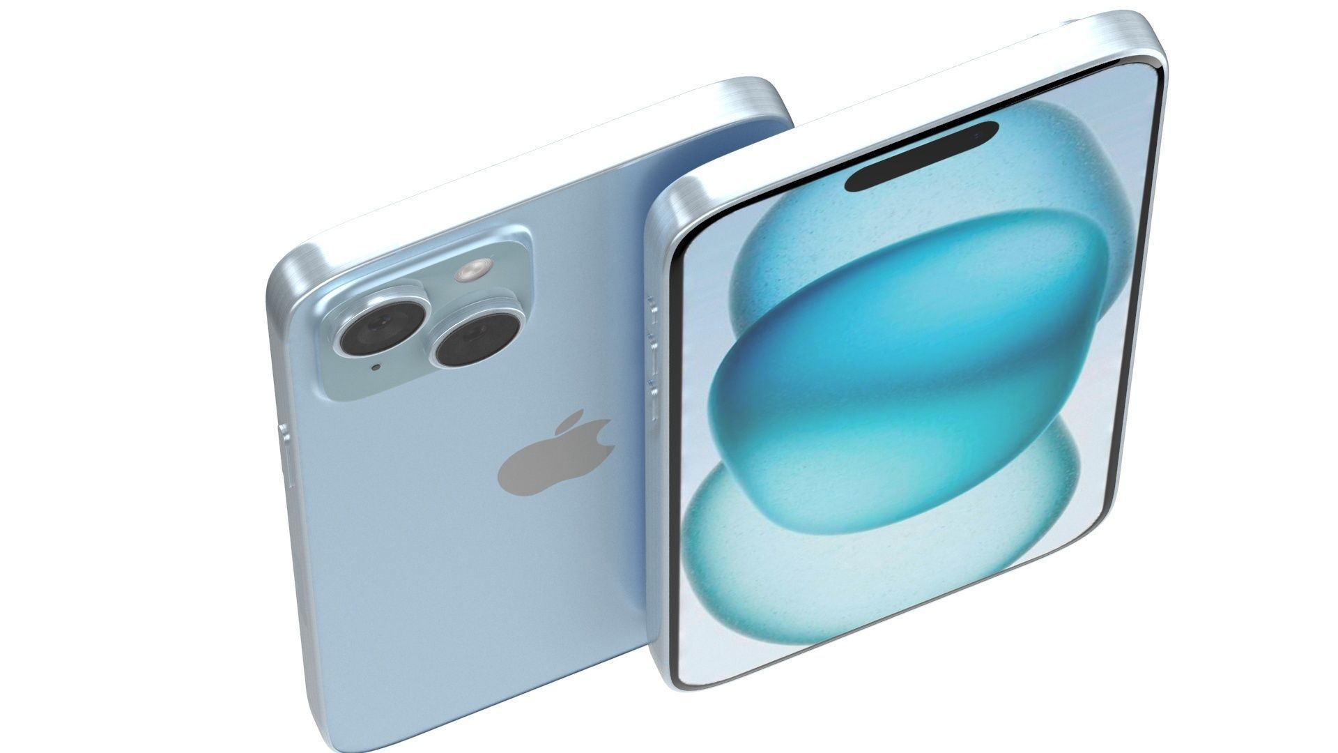 Apple iPhone 15 Plus All colors 3D model_11