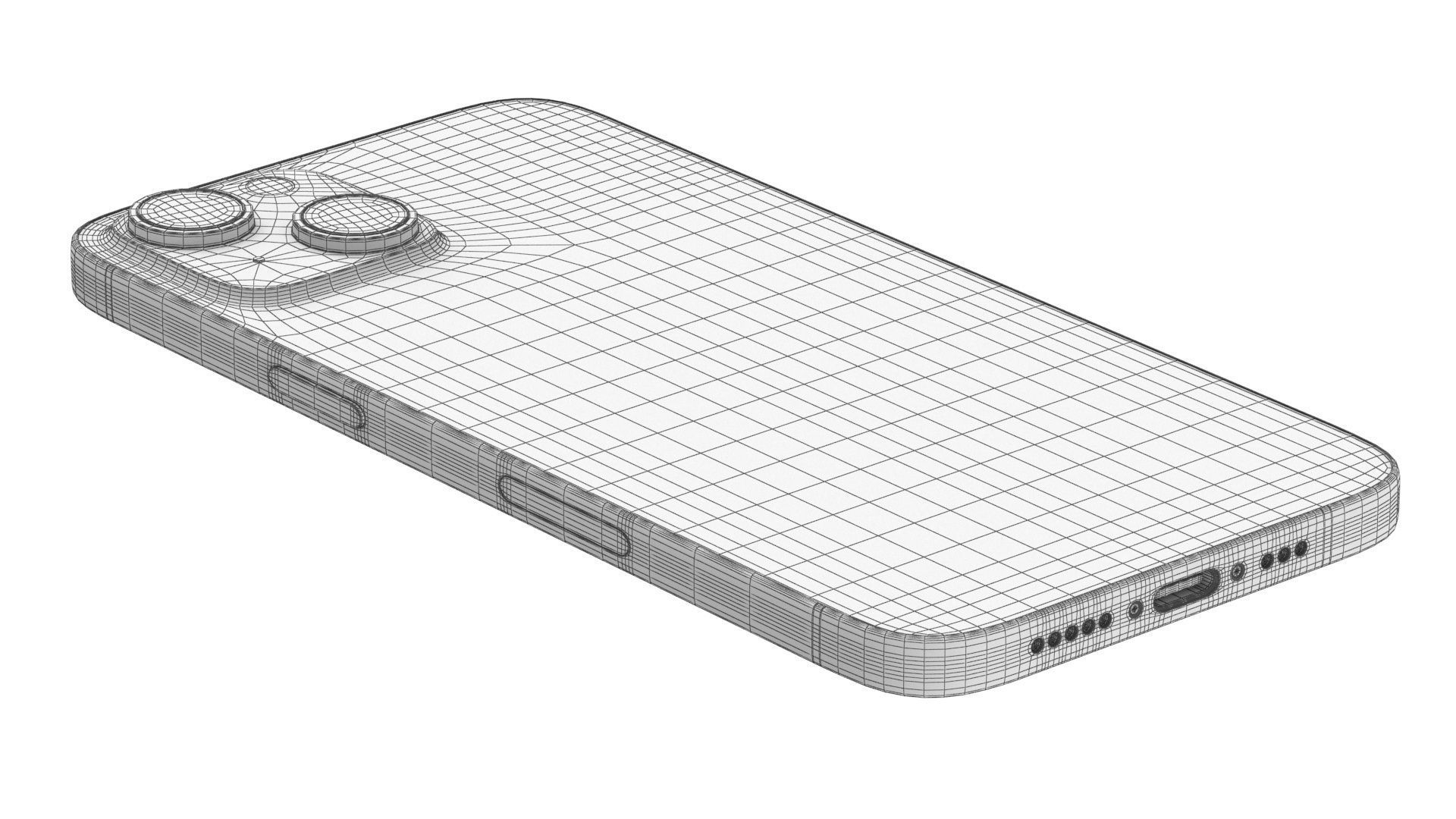 Apple iPhone 15 Plus All colors 3D model_40