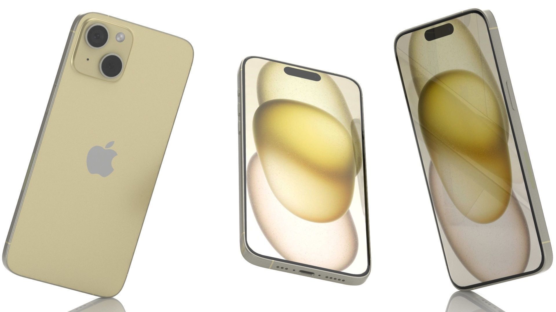 Apple iPhone 15 Plus All colors 3D model_27