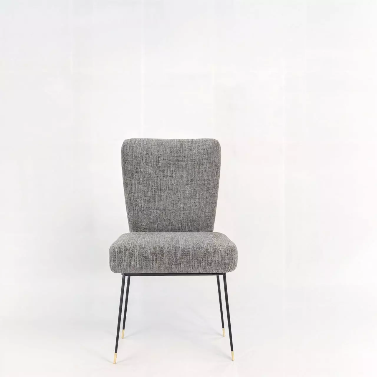 Deven chair gray 3D model