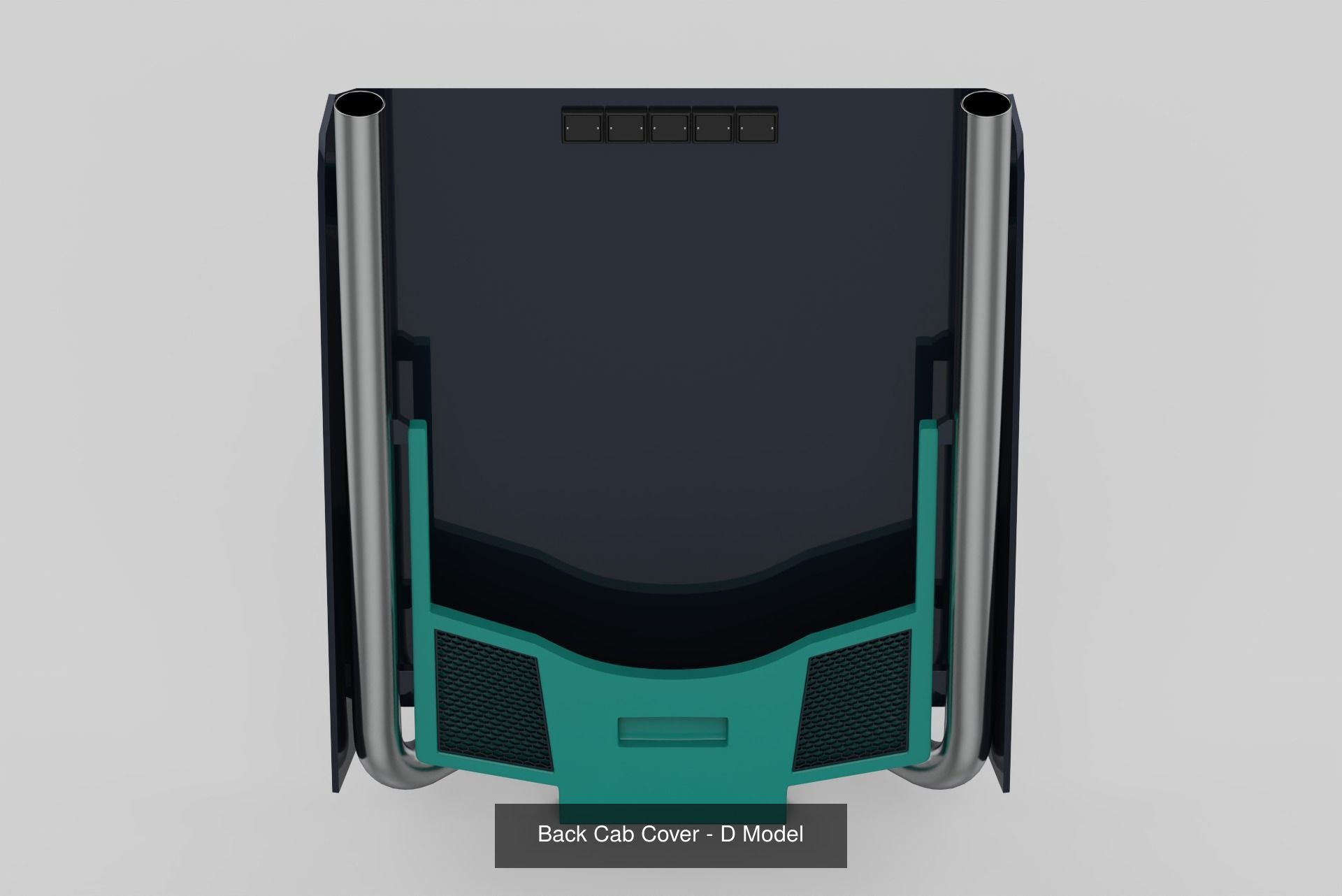 Back Cab Plate Pack 2 3D Model Collection_5