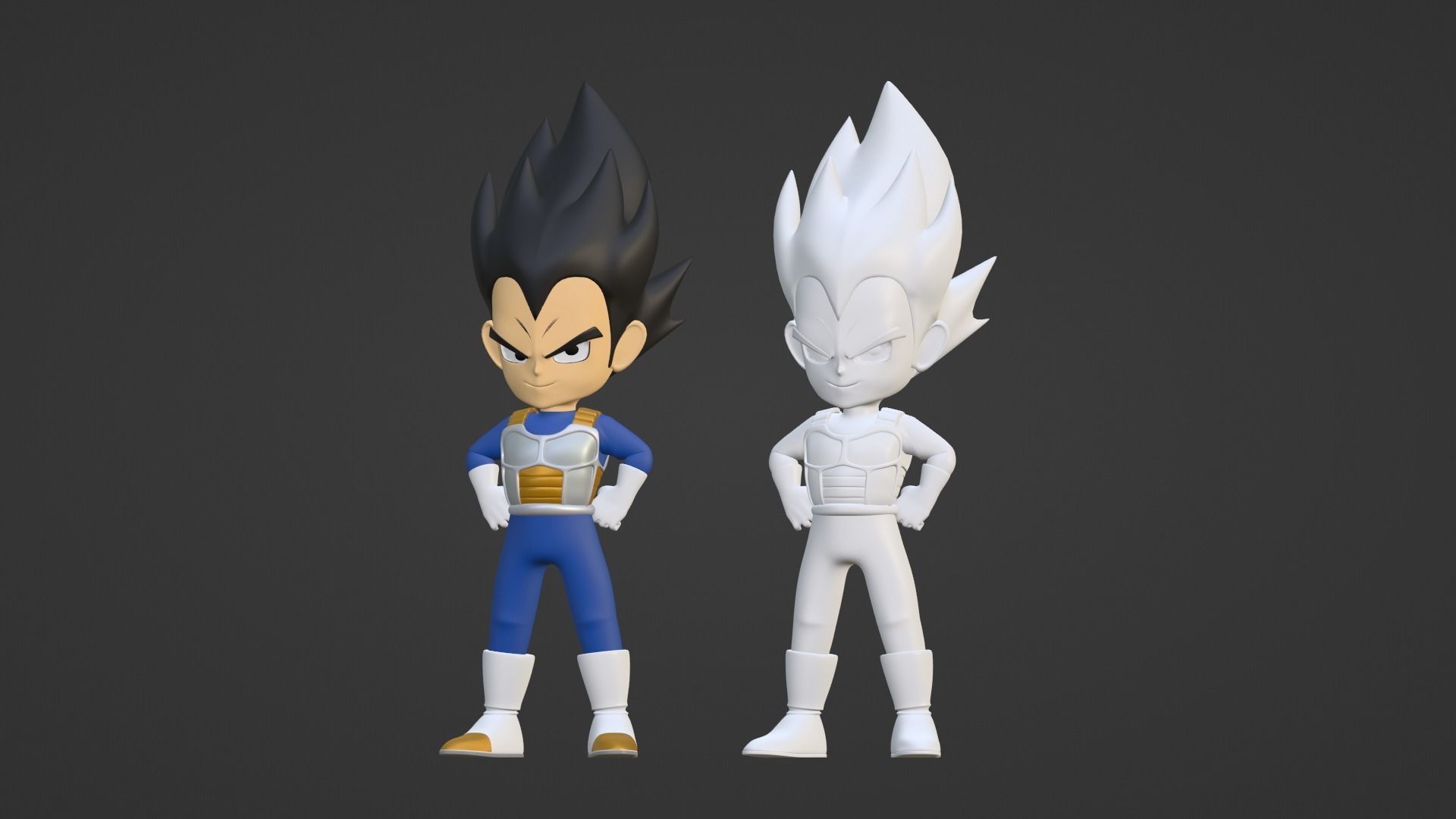 Vegeta Mini - Dragonball Daima 3D model_18