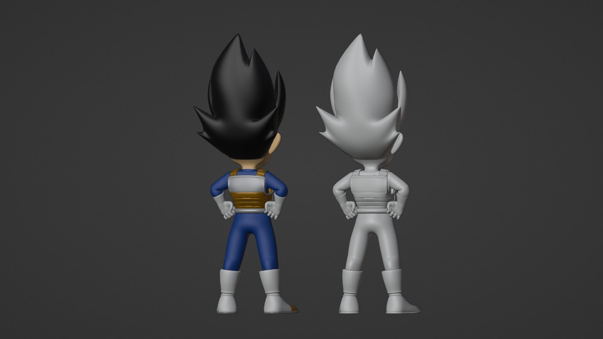Vegeta Mini - Dragonball Daima 3D model_21