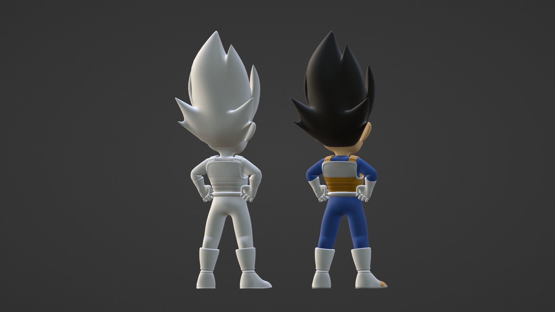 Vegeta Mini - Dragonball Daima 3D model_19