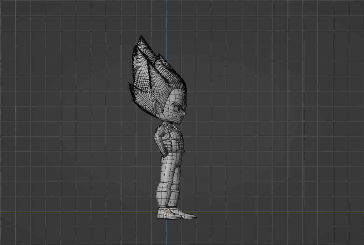 Vegeta Mini - Dragonball Daima 3D model_14