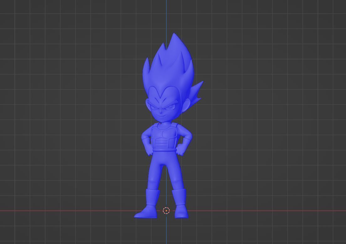 Vegeta Mini - Dragonball Daima 3D model_17