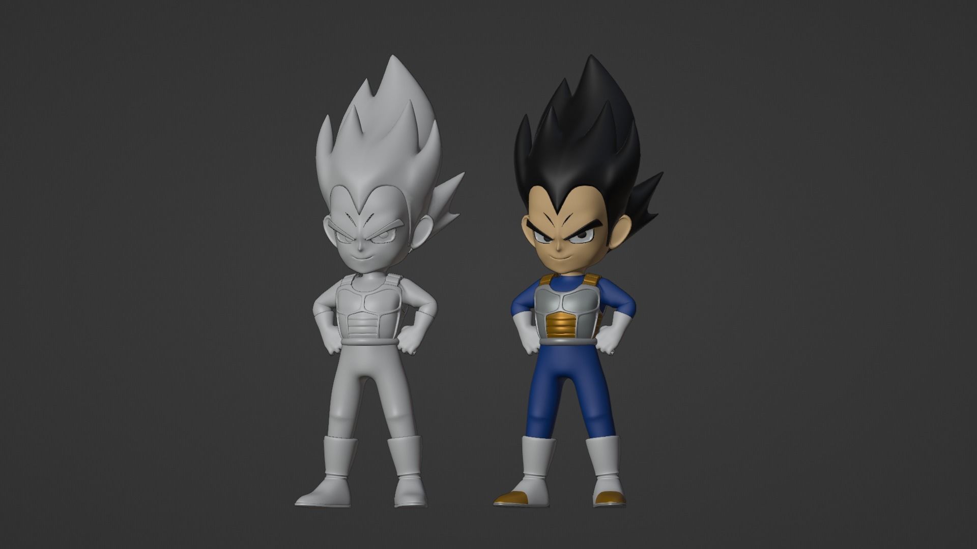 Vegeta Mini - Dragonball Daima 3D model_20