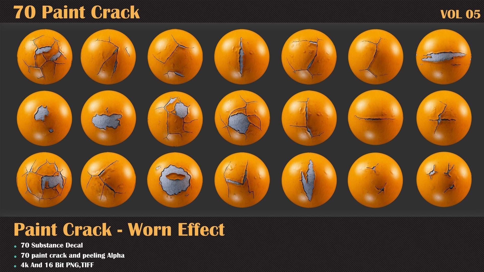 70 Paint Crack - VOL 05   Texture_3