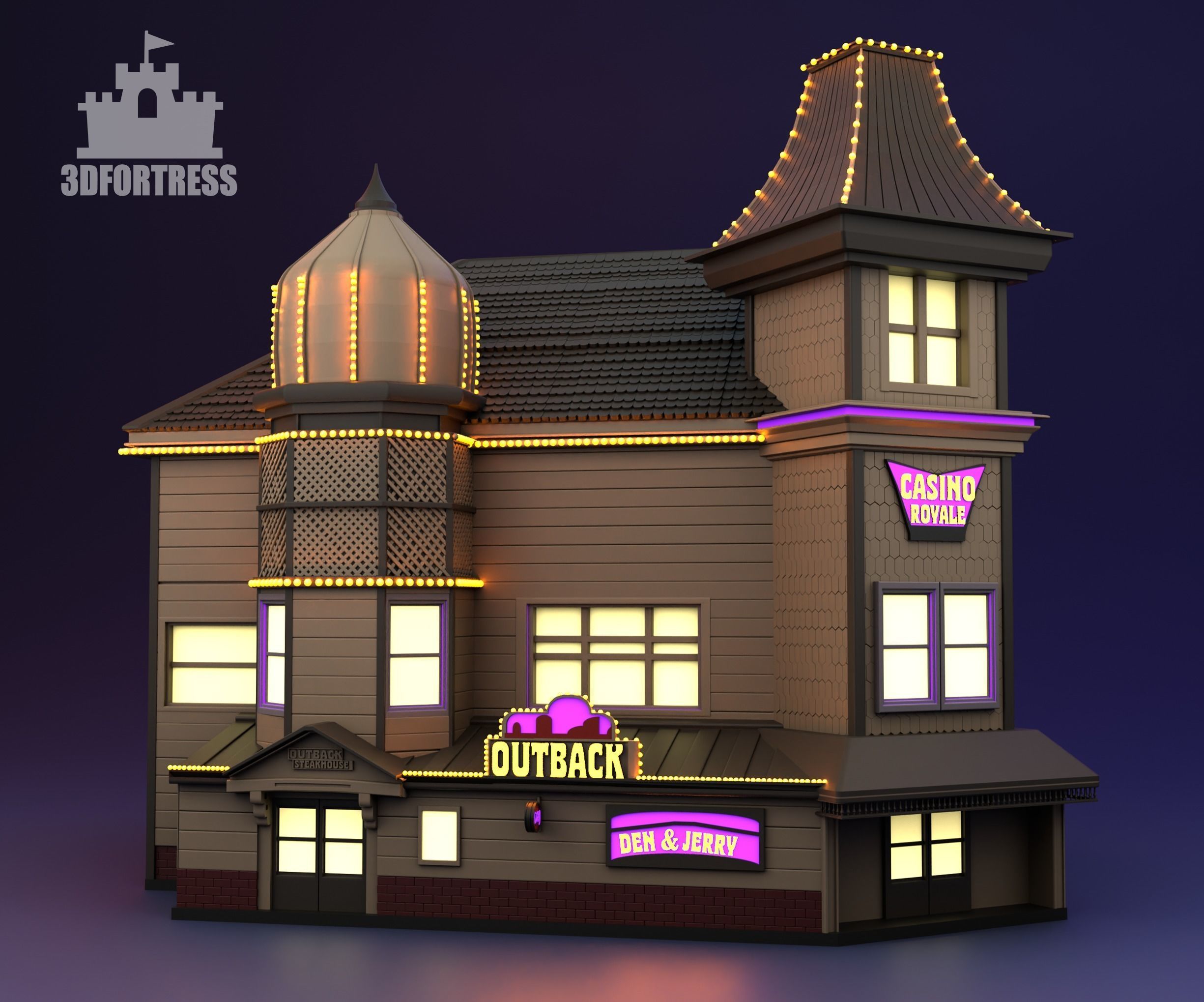 Casino Royale 3D print model_1