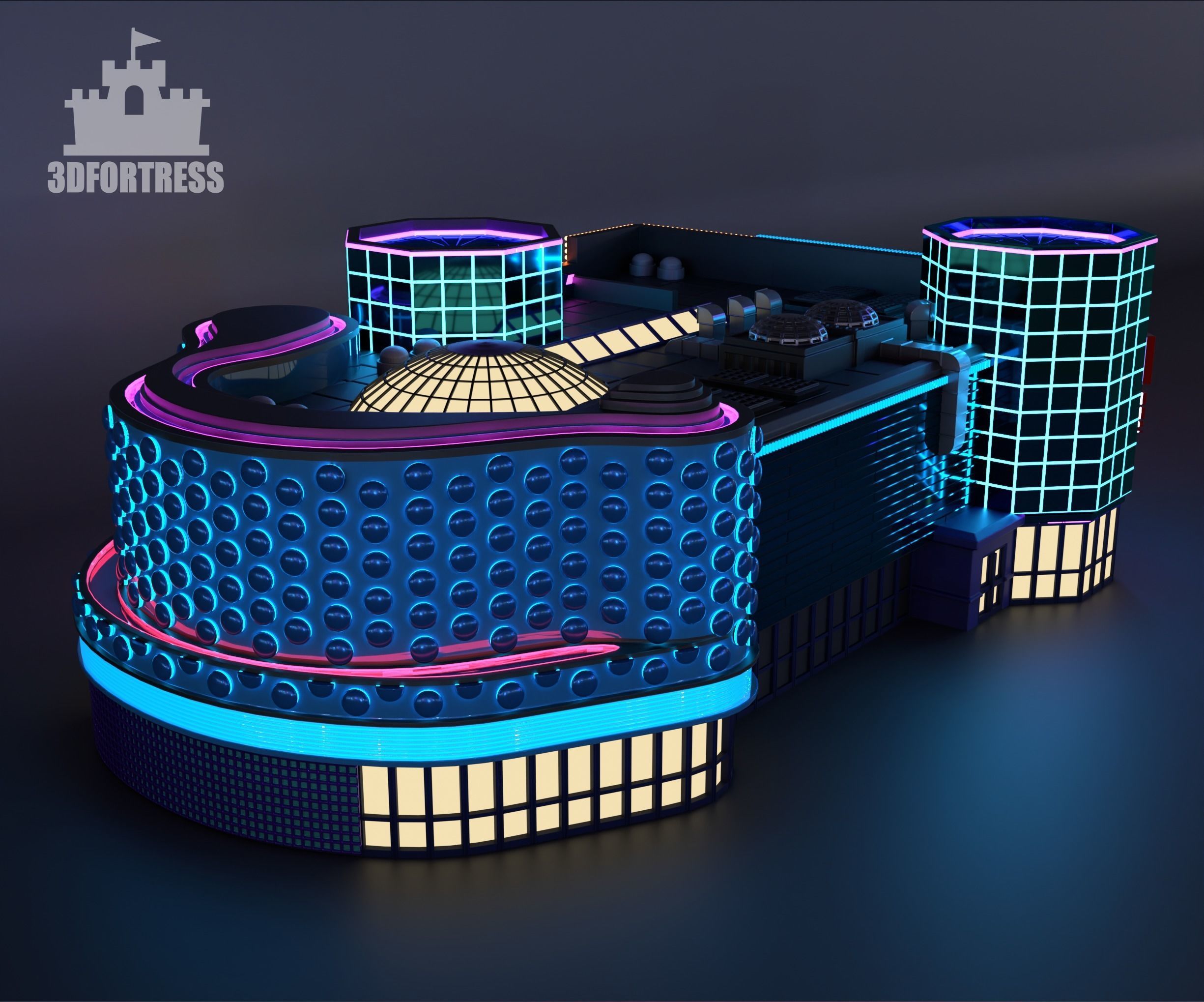 Casino Miracle mile 3D print model_2