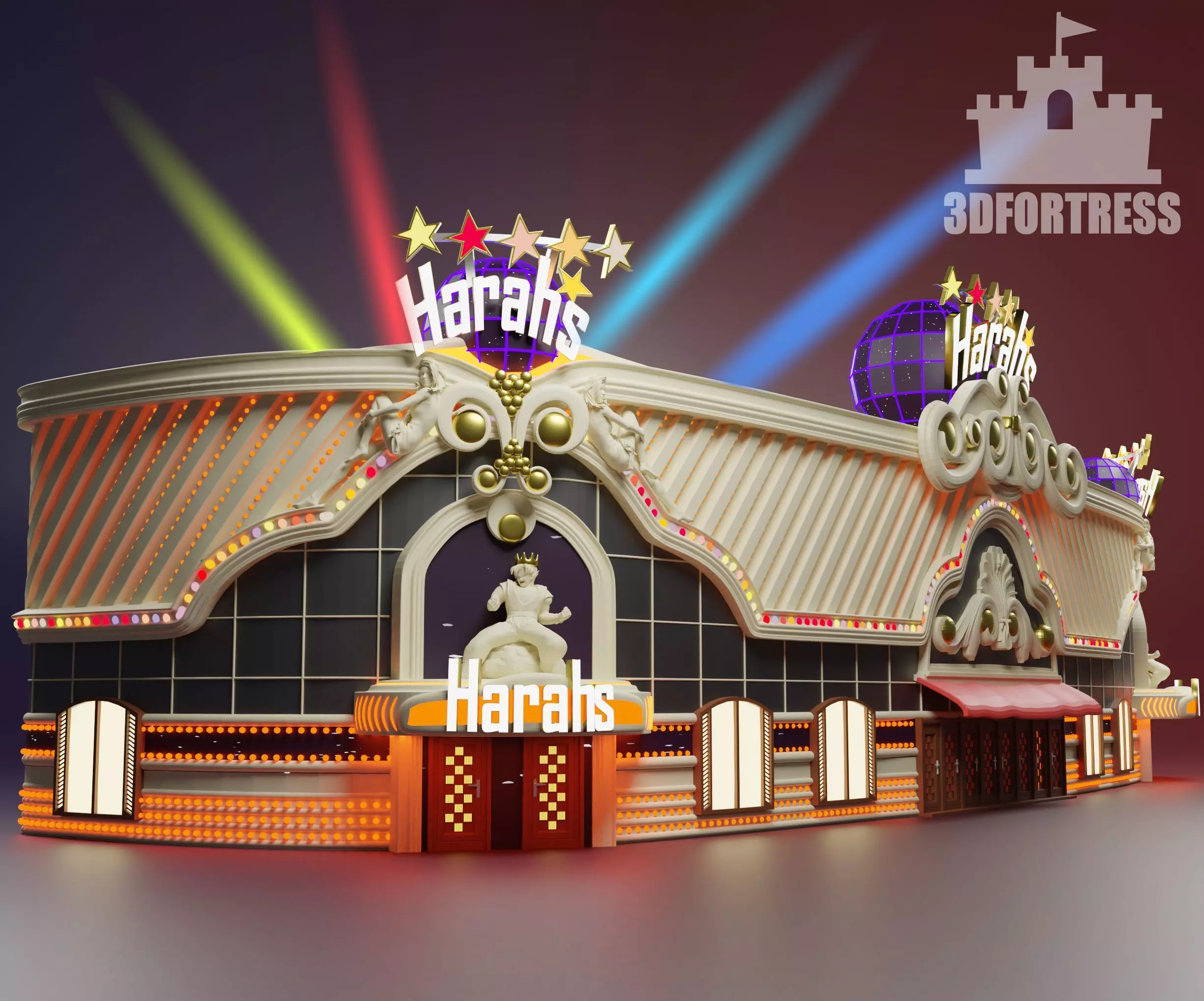 Casino Harahs 3D print model_0