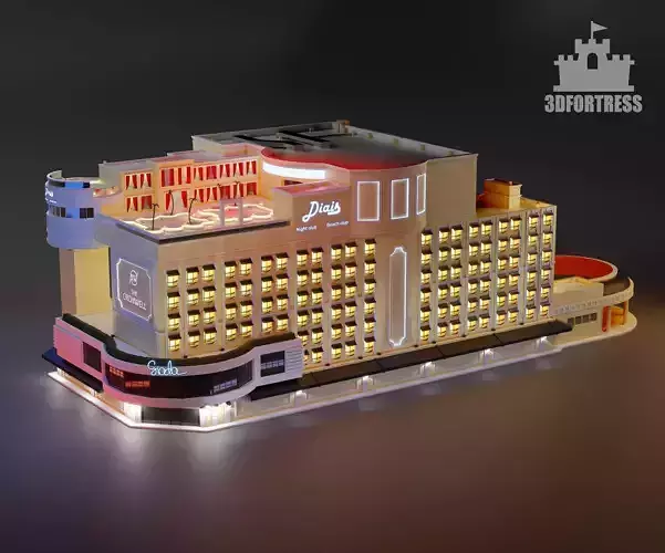 Casino Cromwell 3D print model