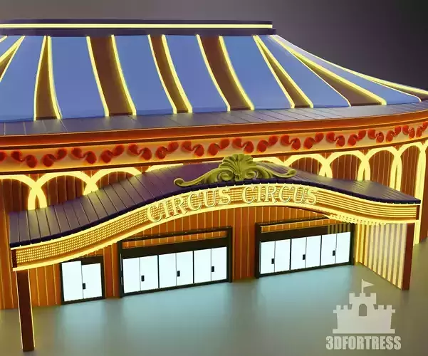 Casino Circus 3D print model