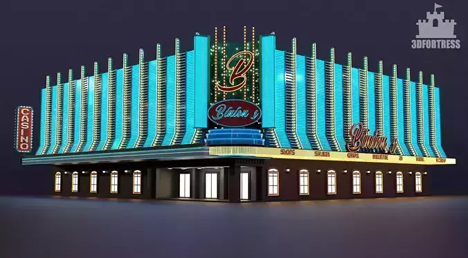 Casino Binions 3D print model