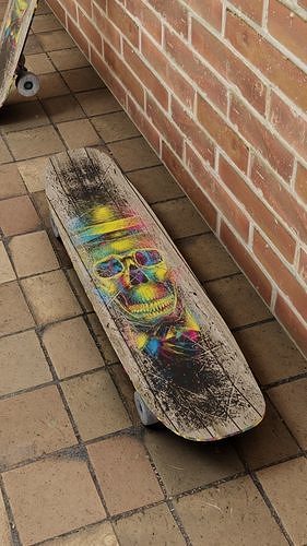 Skating board Free 3D model