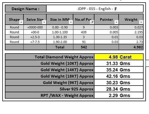 Custom Cursive Initial F Letter Diamond Pendant A to Z Alphabet 3D print model_20