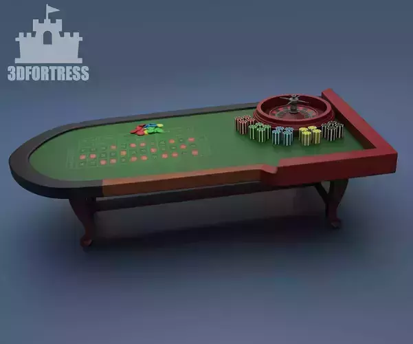 Roulette table
