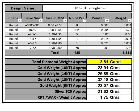 Custom Cursive Initial I Letter Diamond Pendant A to Z Alphabet 3D print model_20