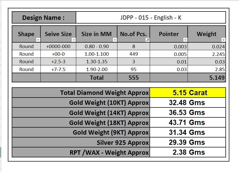 Custom Cursive Initial K Letter Diamond Pendant A to Z Alphabet 3D print model_20