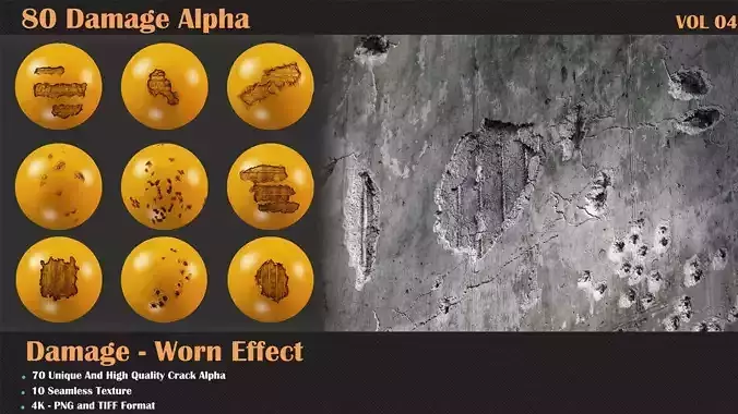 80 Damage Alpha - VOL 04   Texture