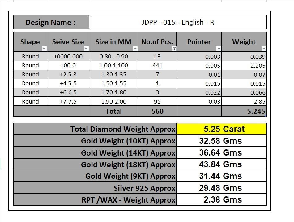 Custom Cursive Initial R Letter Diamond Pendant A to Z Alphabet 3D print model_20