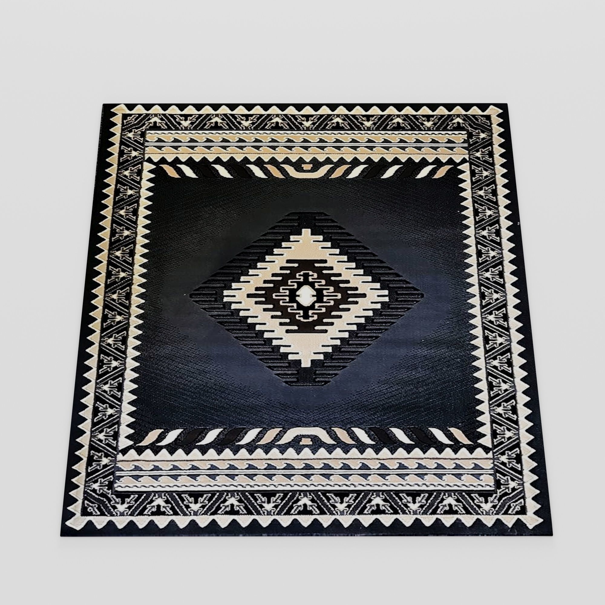 modern carpet 3D model_1