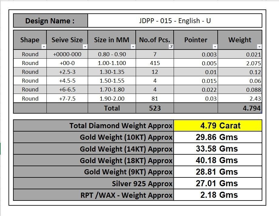 Custom Cursive Initial Q Letter Diamond Pendant A to Z Alphabet 3D print model_20