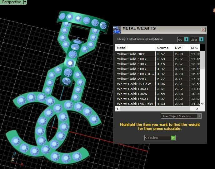 Hip Hop Alphabets Diamond Pendant 3d printable Model 3D print model_2