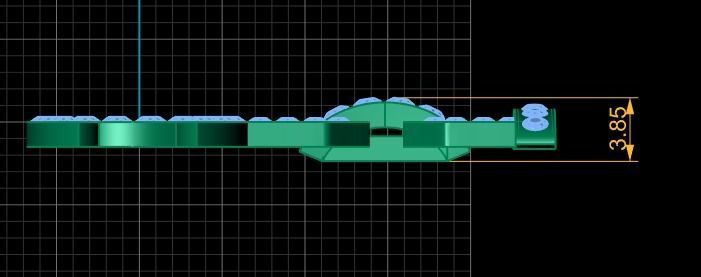 Hip Hop Alphabets Diamond Pendant 3d printable Model 3D print model_5