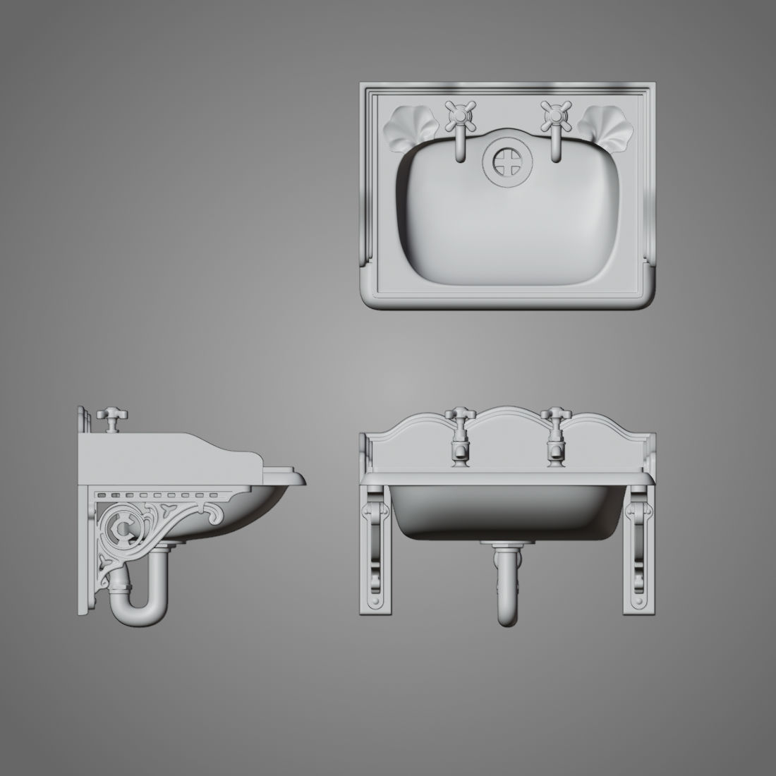Marlborough basin - 3D printing 3D print model_2