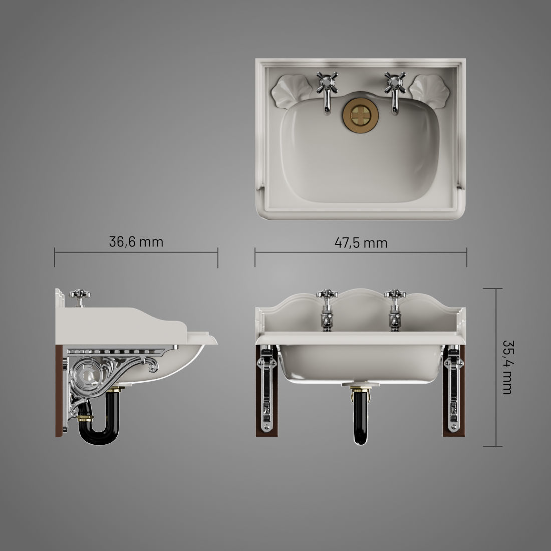 Marlborough basin - 3D printing 3D print model_1