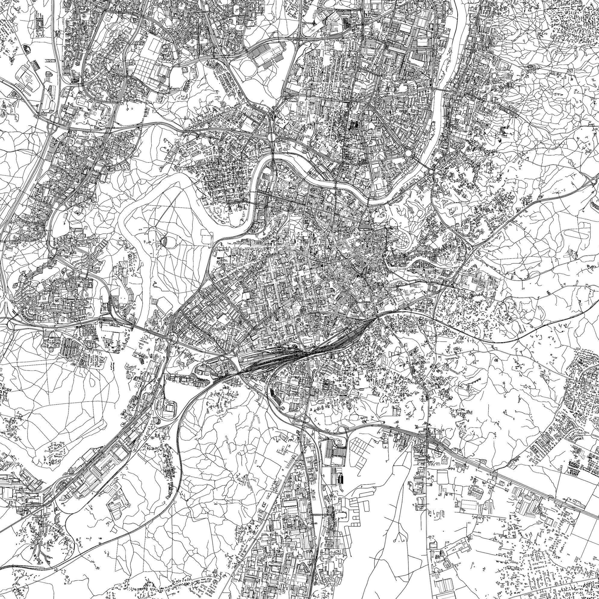 Vilnius Lithuania - city and urban 3D model_6