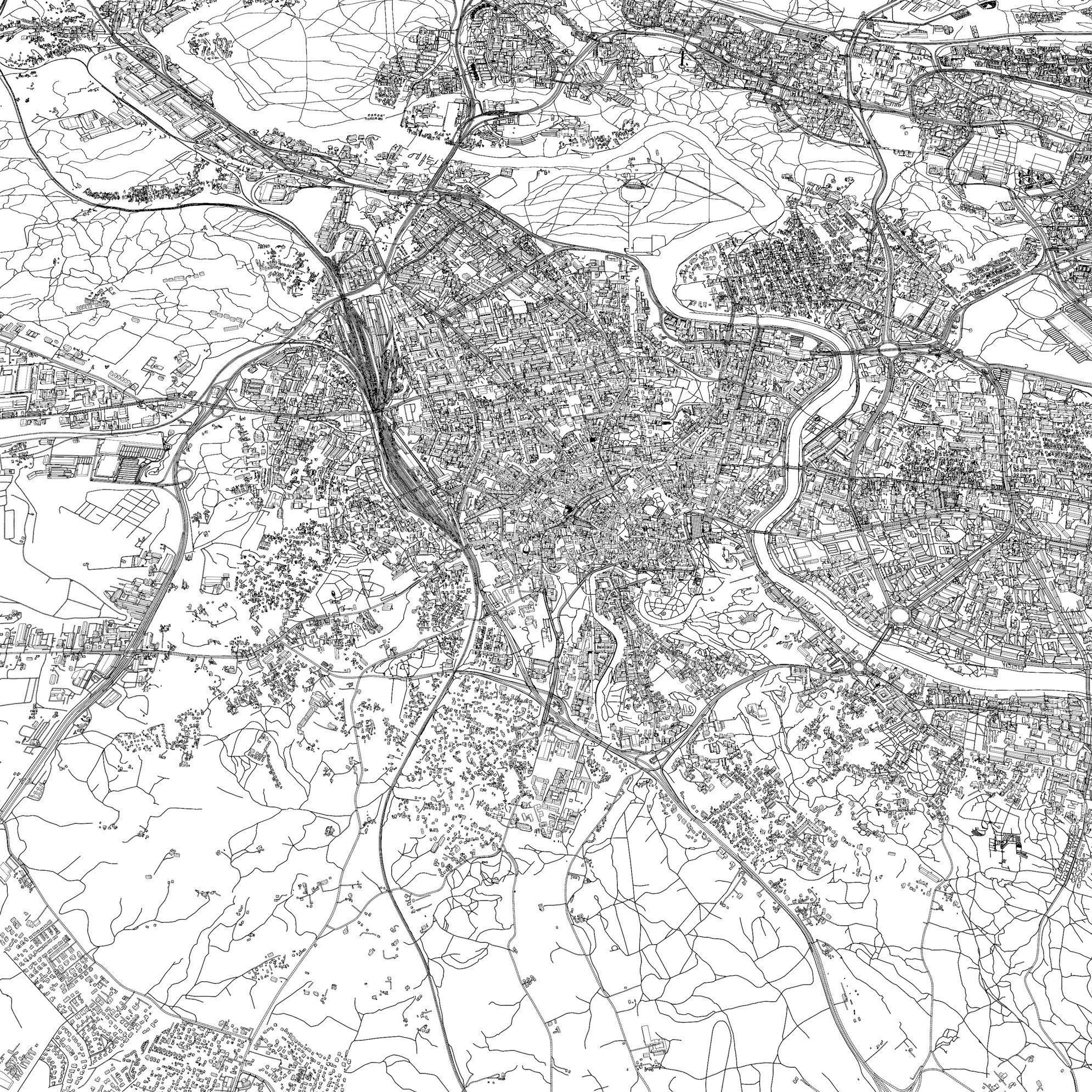 Vilnius Lithuania - city and urban 3D model_8