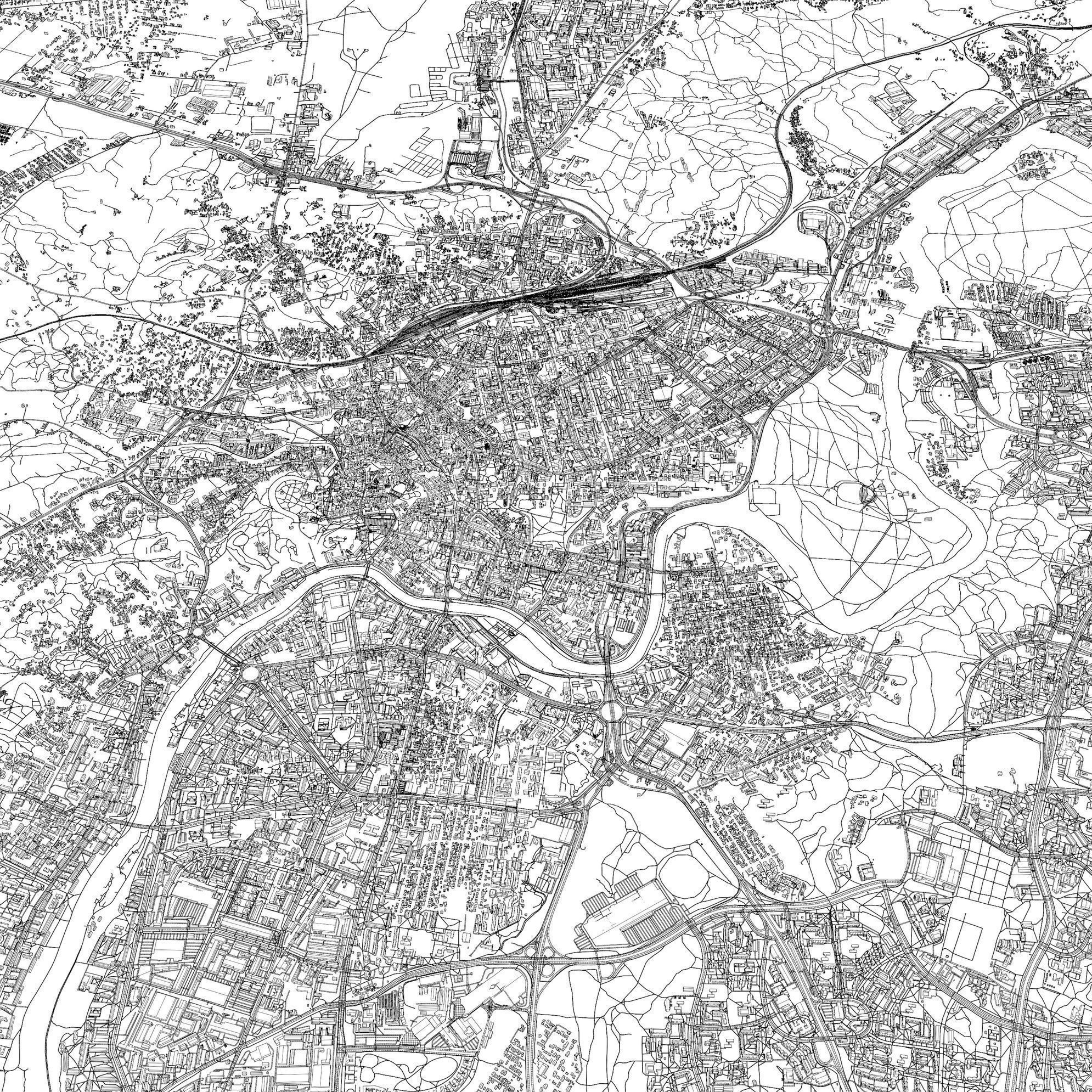 Vilnius Lithuania - city and urban 3D model_9