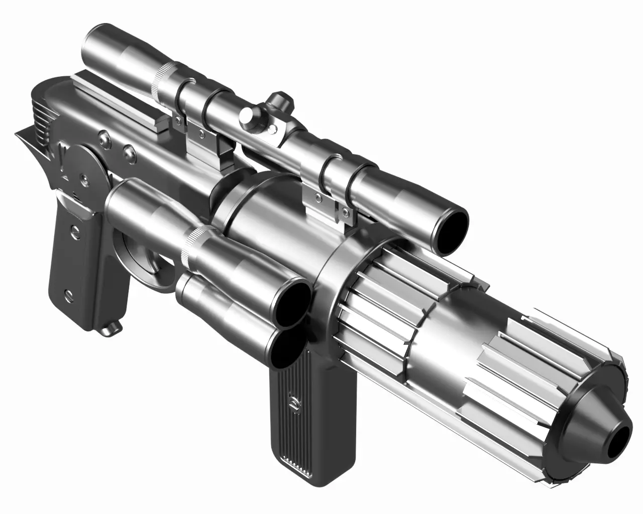 EE-4 Blaster Rifle 3D print model