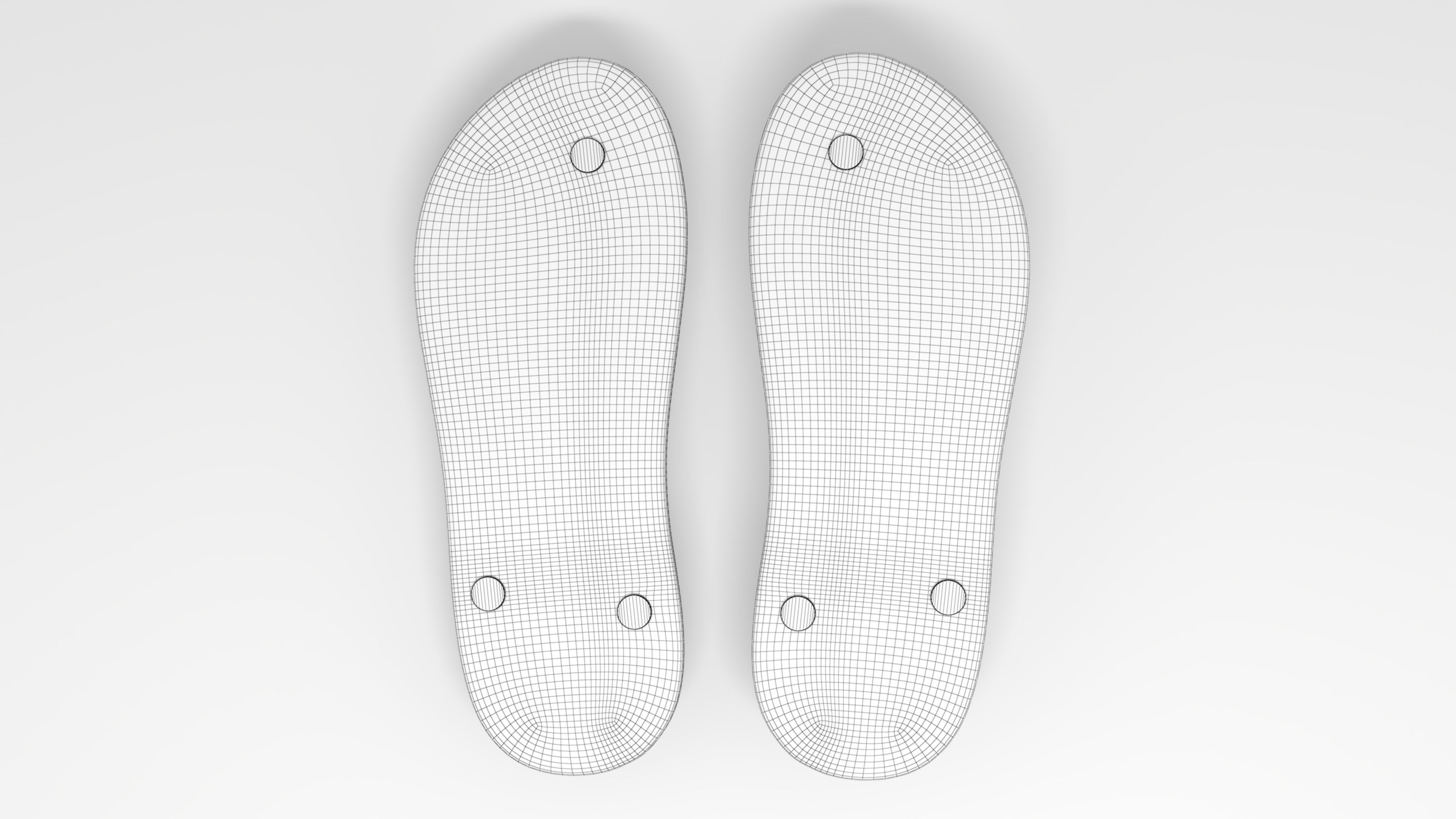 Flip Flop Summer Icon  3D model_10