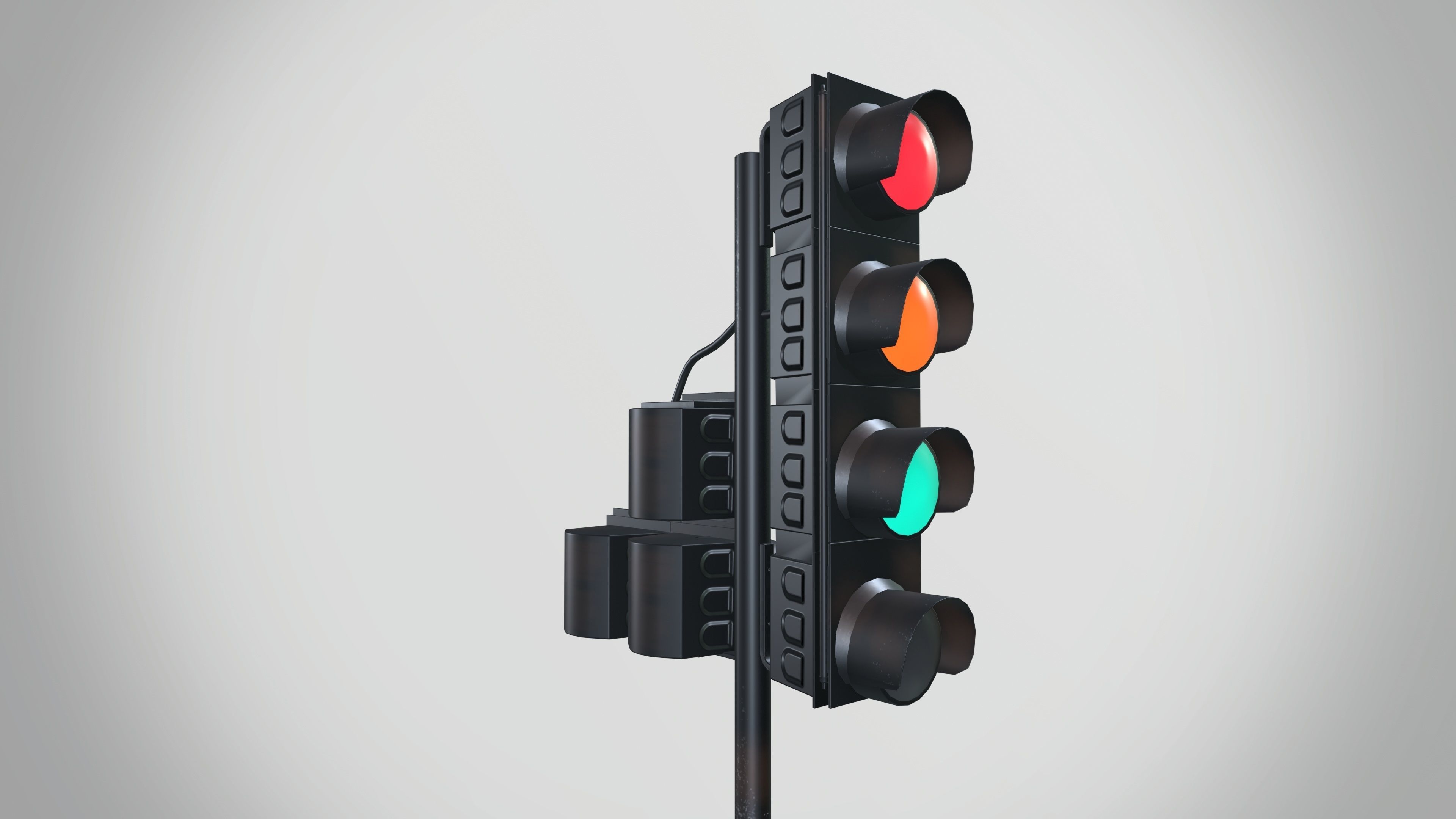 Traffic Light 3D model_7