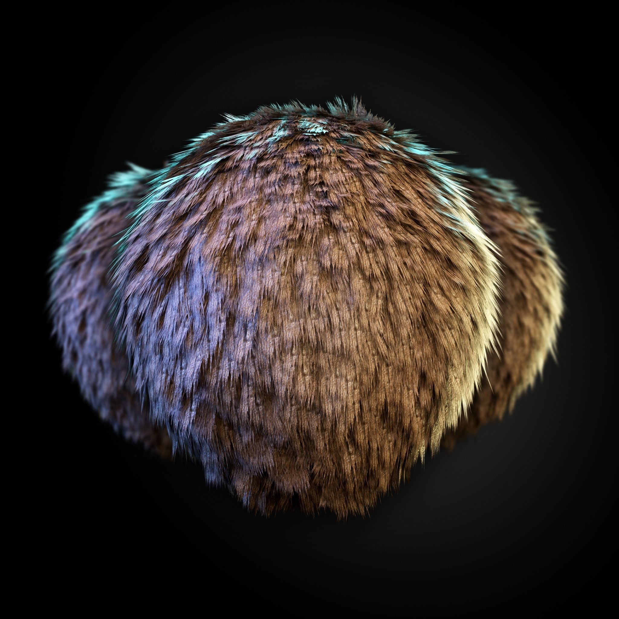 70 Fur Alphas Realistic - High Quality 2K Texture_2