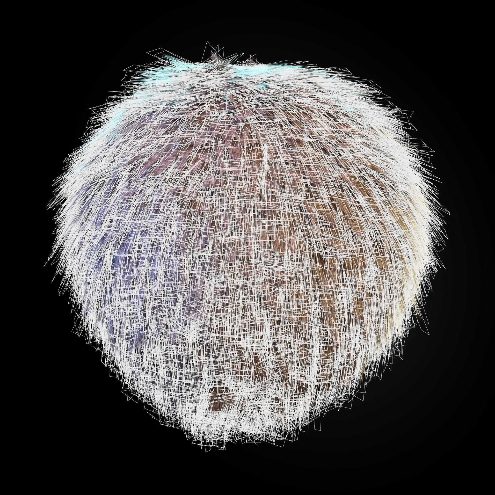 70 Fur Alphas Realistic - High Quality 2K Texture_7