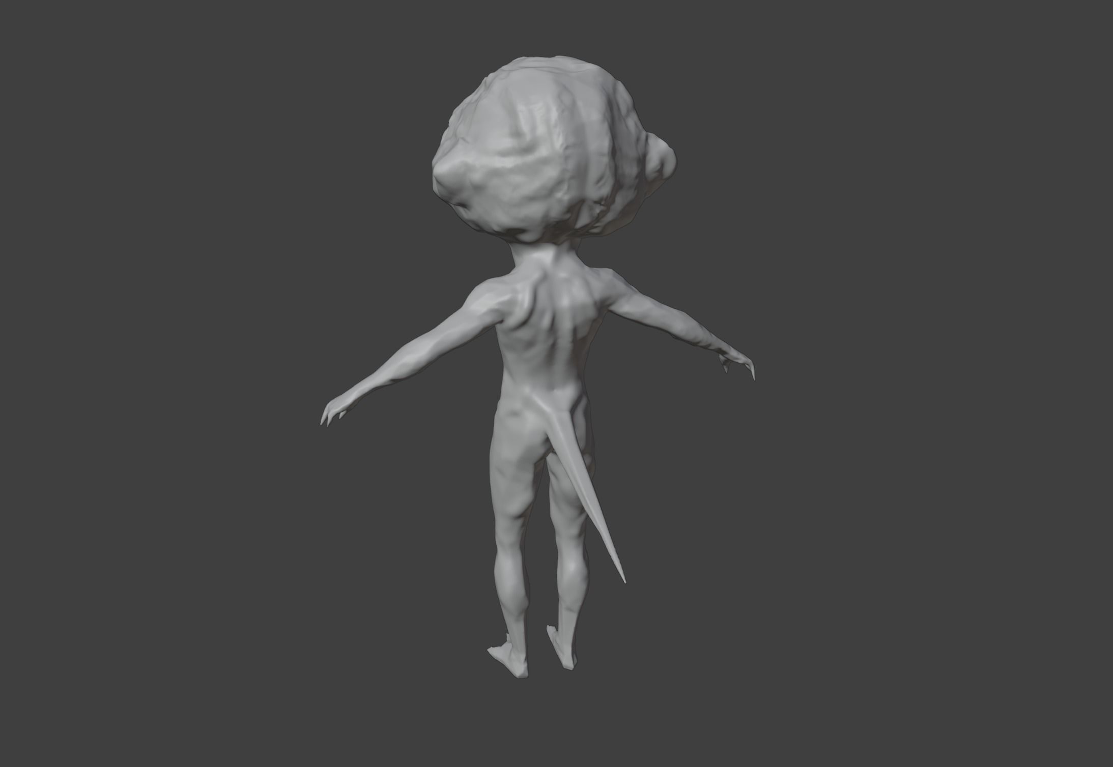 Rigged Alien Character - Fretzo 3D model_21