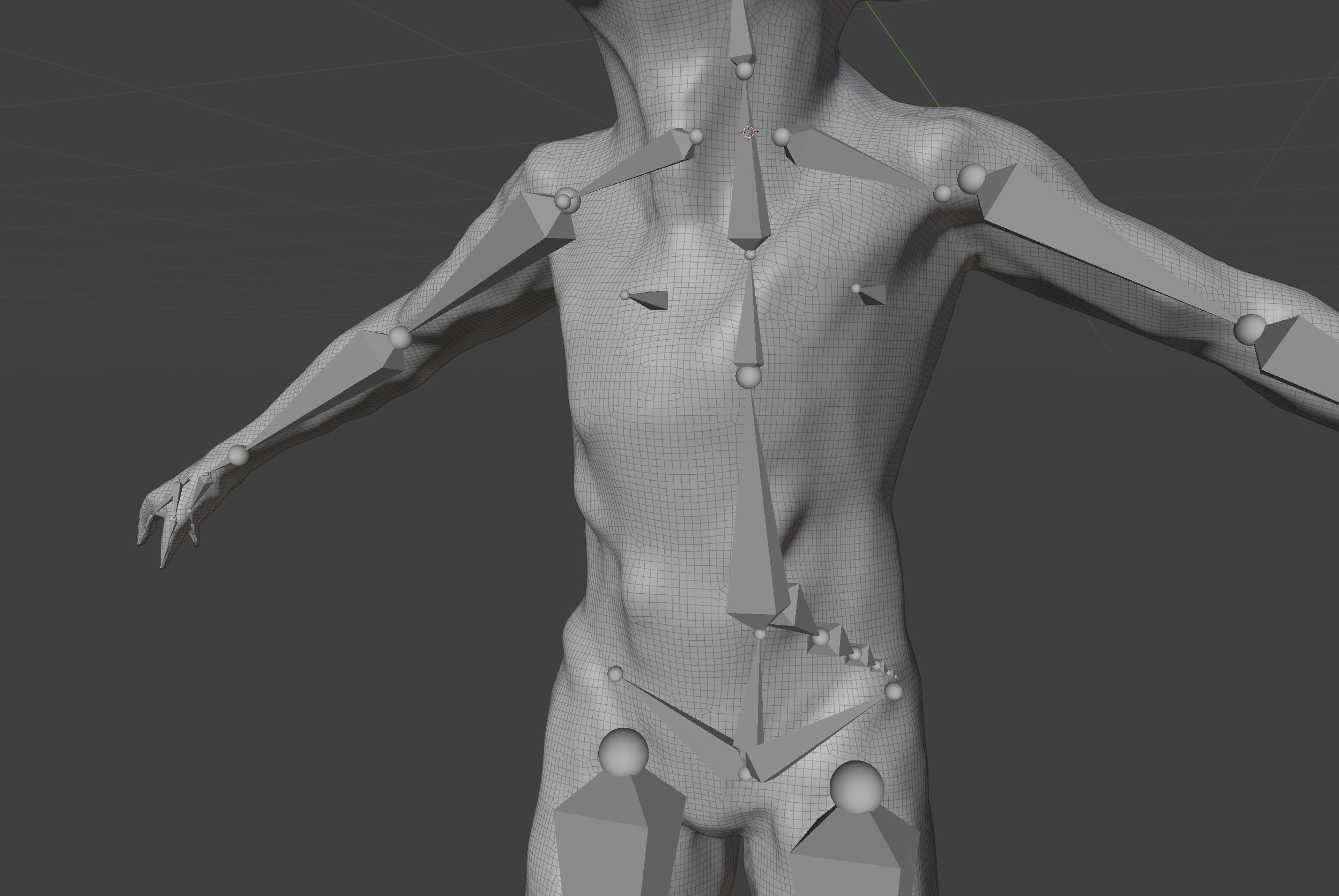 Rigged Alien Character - Fretzo 3D model_16