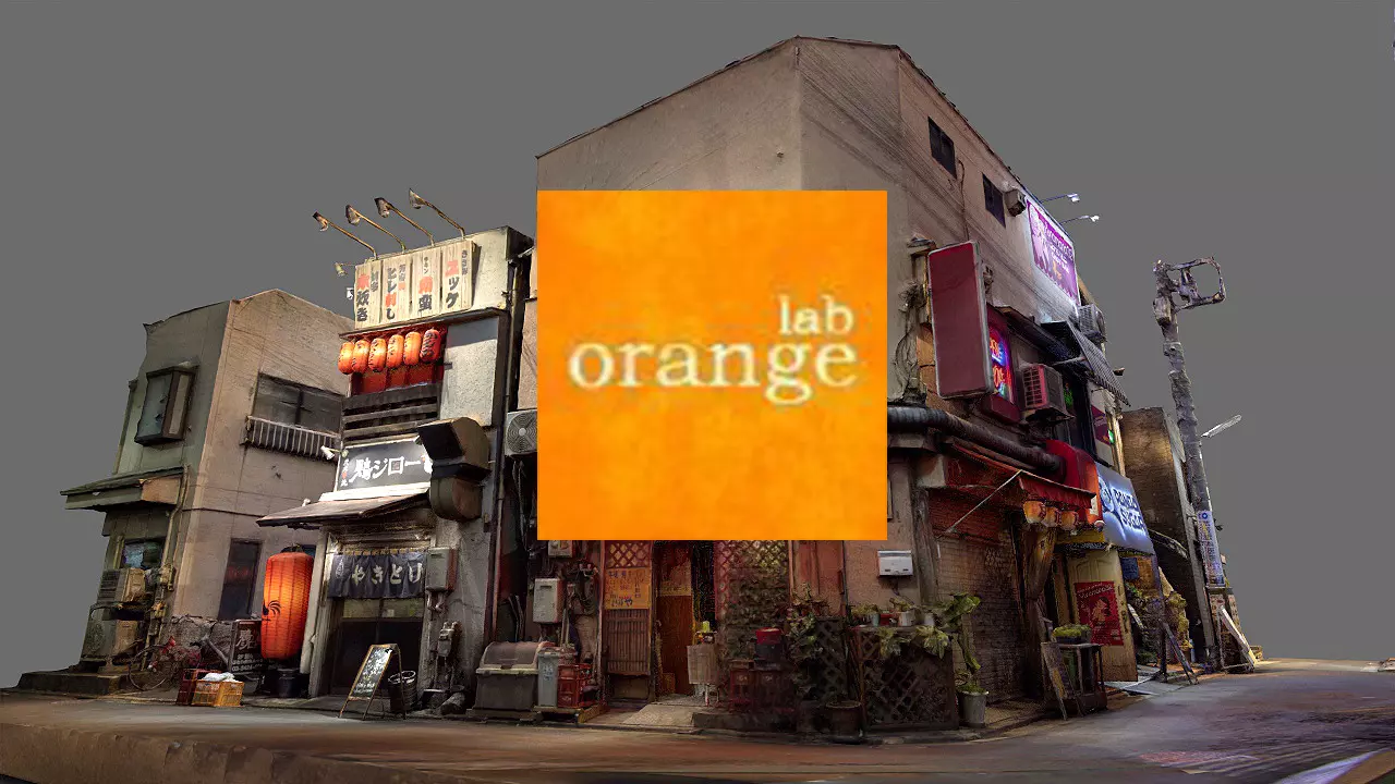 JAPAN ALLEY STREET SCANNED LOW POLY Low-poly 3D model