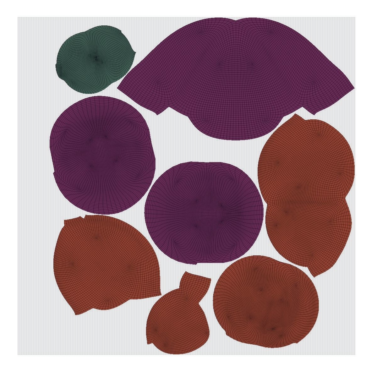 Romdul Flower 3D model_11